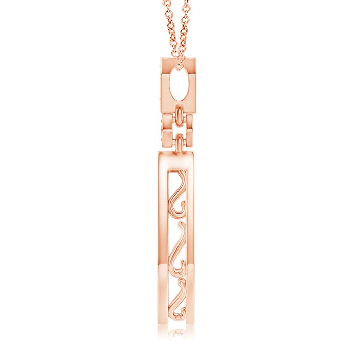 H, SI2 / 0.22 CT / 14 KT Rose Gold