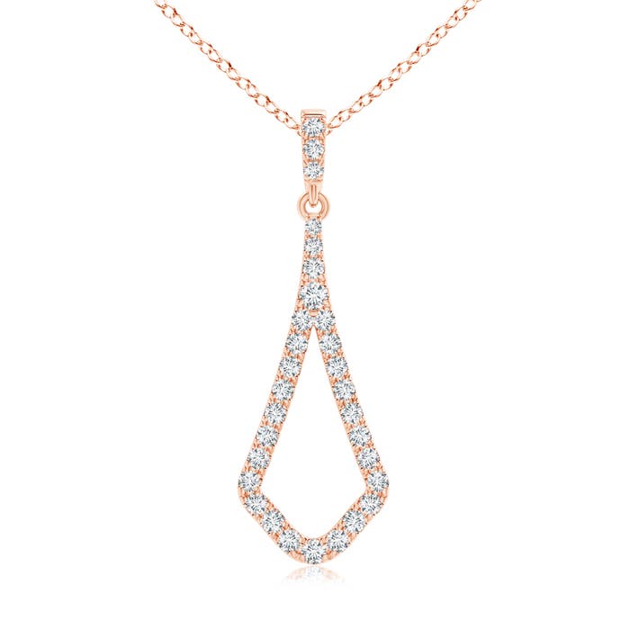 F-G, VS / 0.32 CT / 14 KT Rose Gold