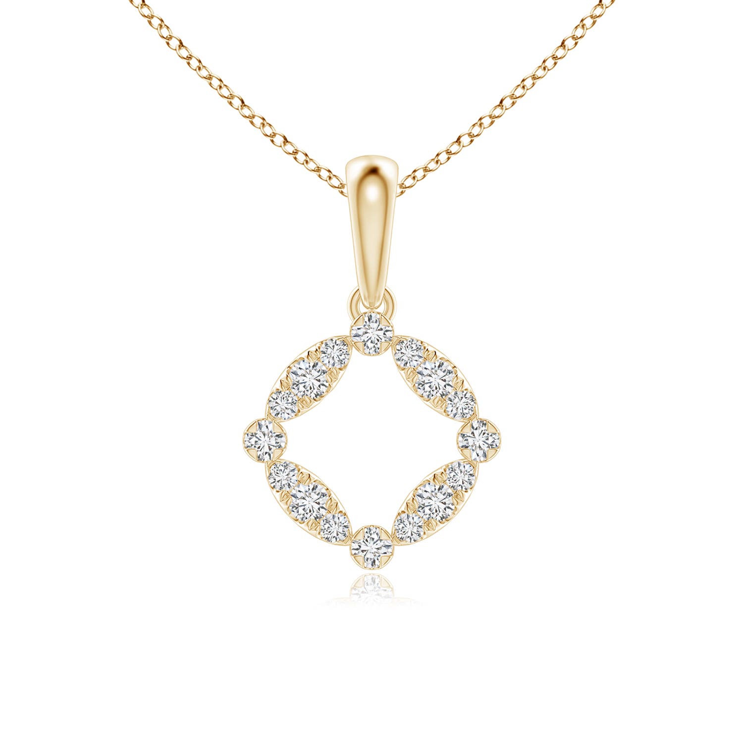 H, SI2 / 0.2 CT / 14 KT Yellow Gold