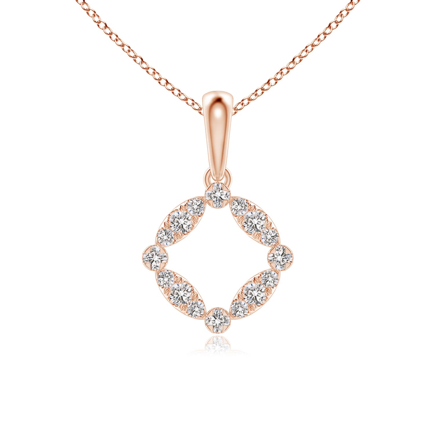 I-J, I1-I2 / 0.2 CT / 14 KT Rose Gold