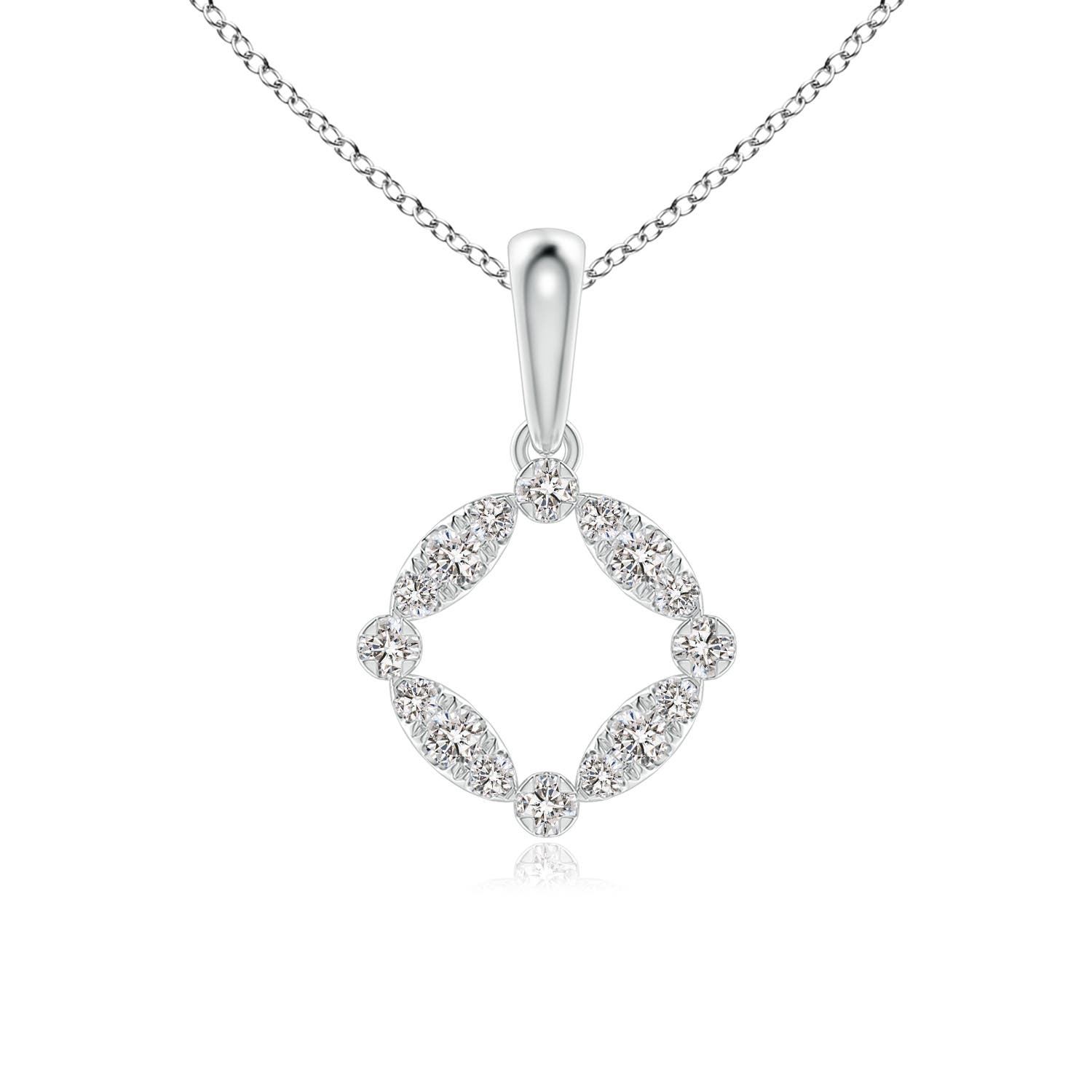 I-J, I1-I2 / 0.2 CT / 14 KT White Gold