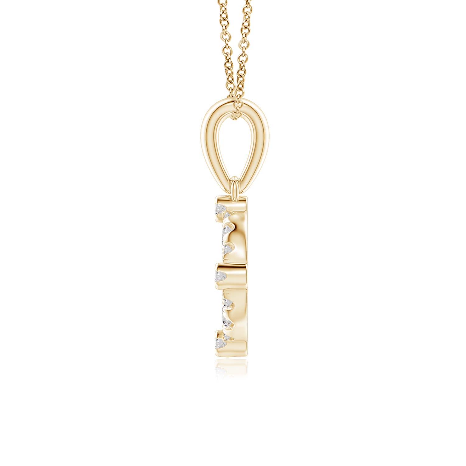 I-J, I1-I2 / 0.2 CT / 14 KT Yellow Gold