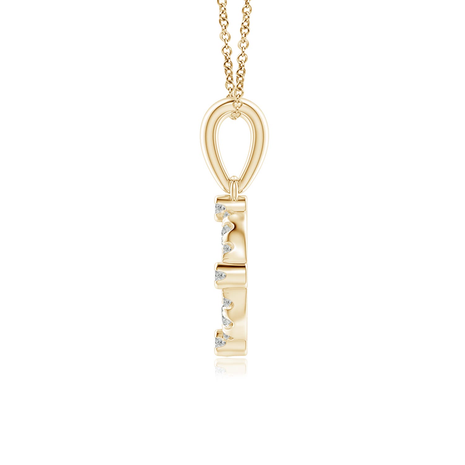 K, I3 / 0.2 CT / 14 KT Yellow Gold