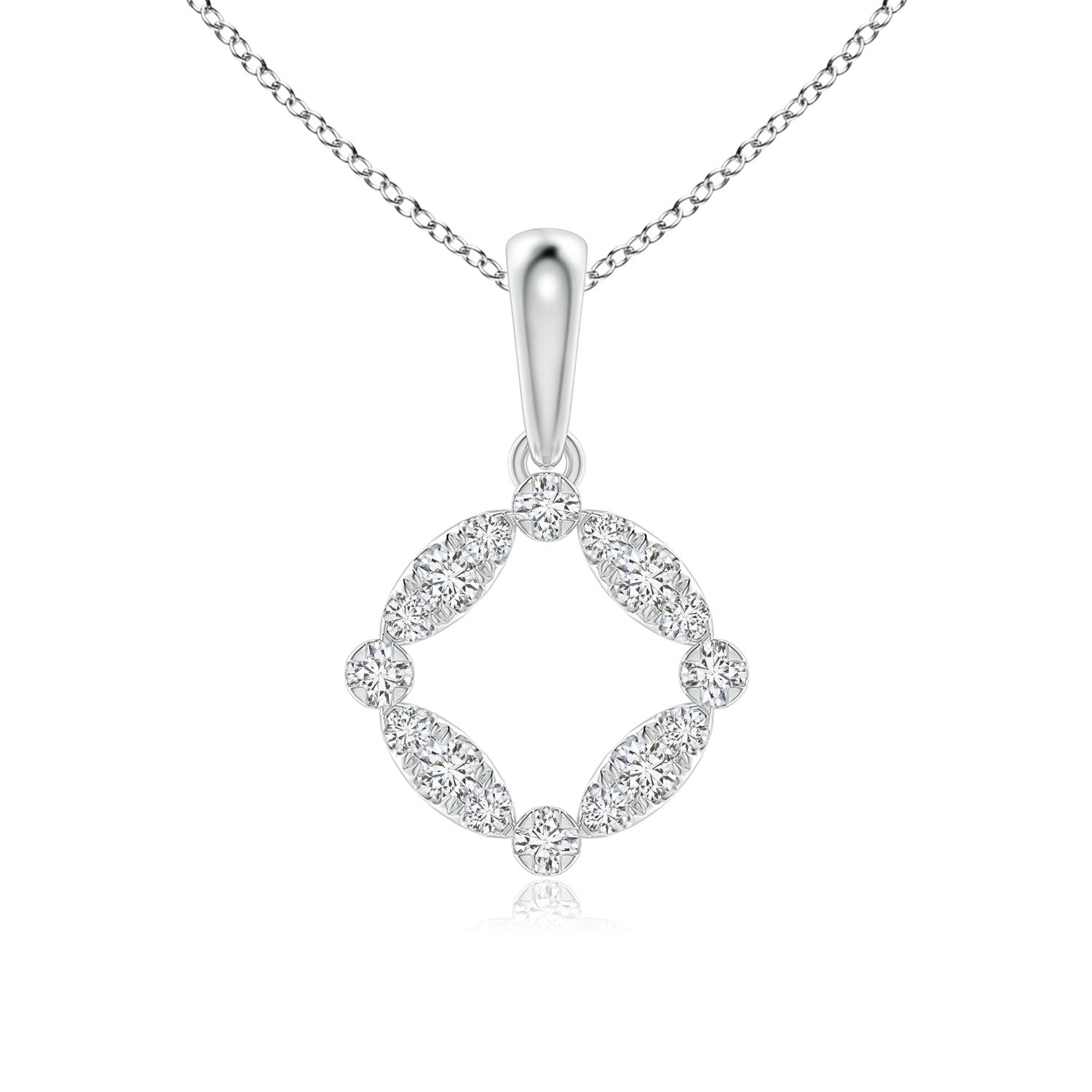 H, SI2 / 0.26 CT / 14 KT White Gold