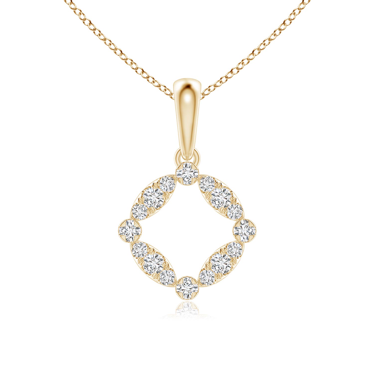 H, SI2 / 0.26 CT / 14 KT Yellow Gold