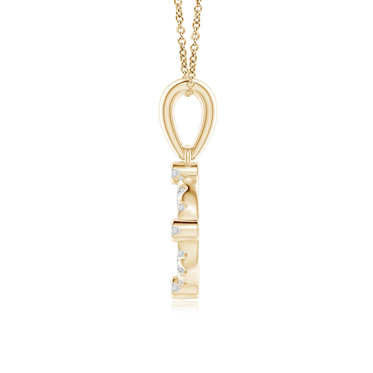 H, SI2 / 0.26 CT / 14 KT Yellow Gold