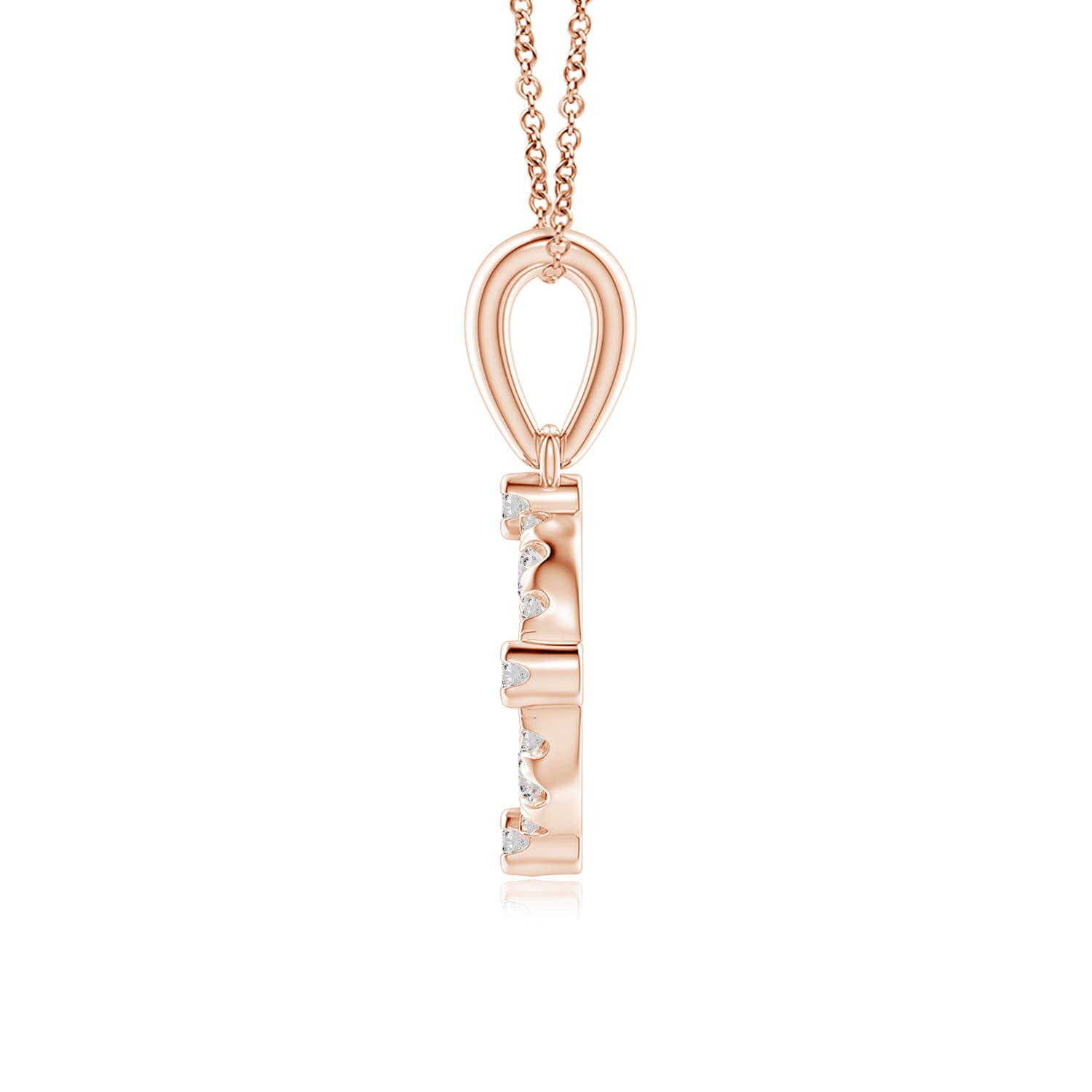 I-J, I1-I2 / 0.26 CT / 14 KT Rose Gold