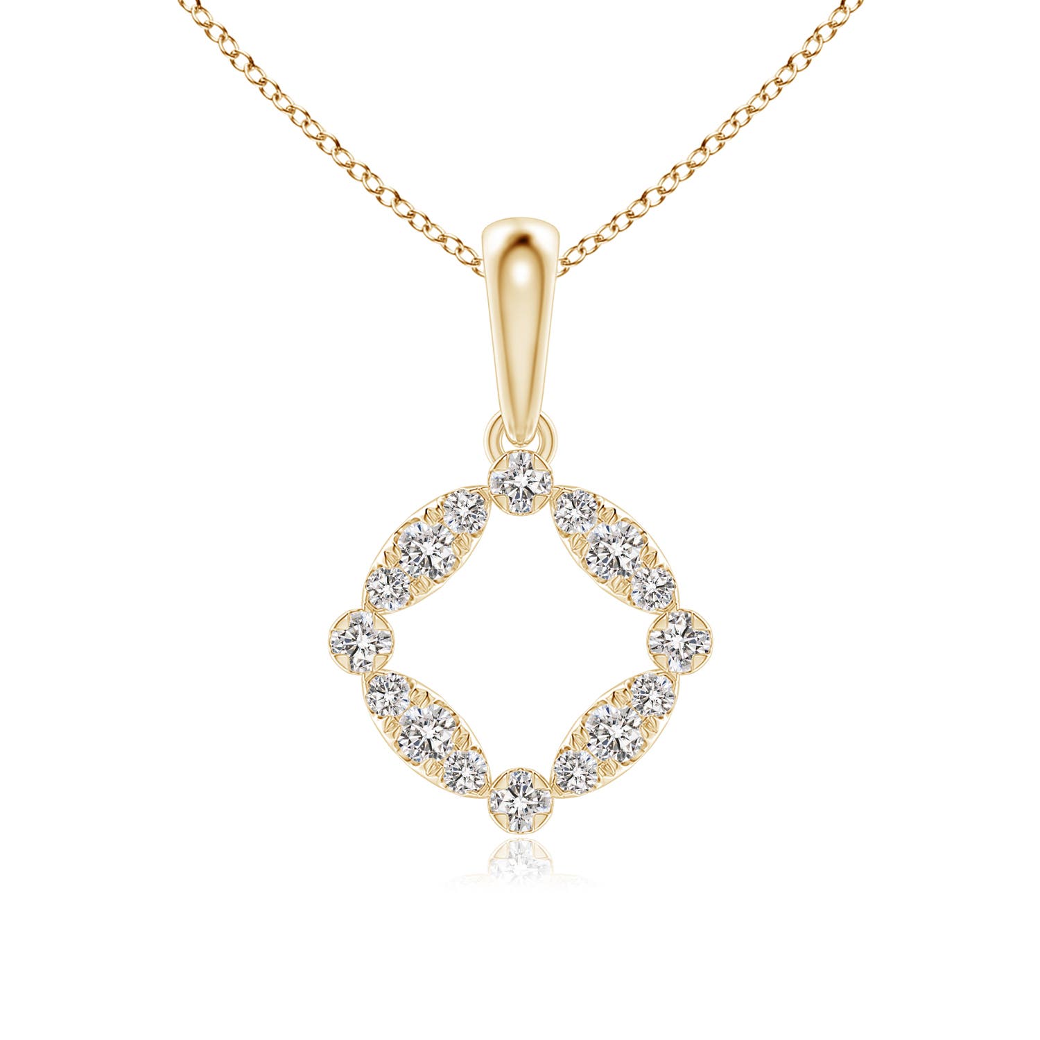 I-J, I1-I2 / 0.26 CT / 14 KT Yellow Gold