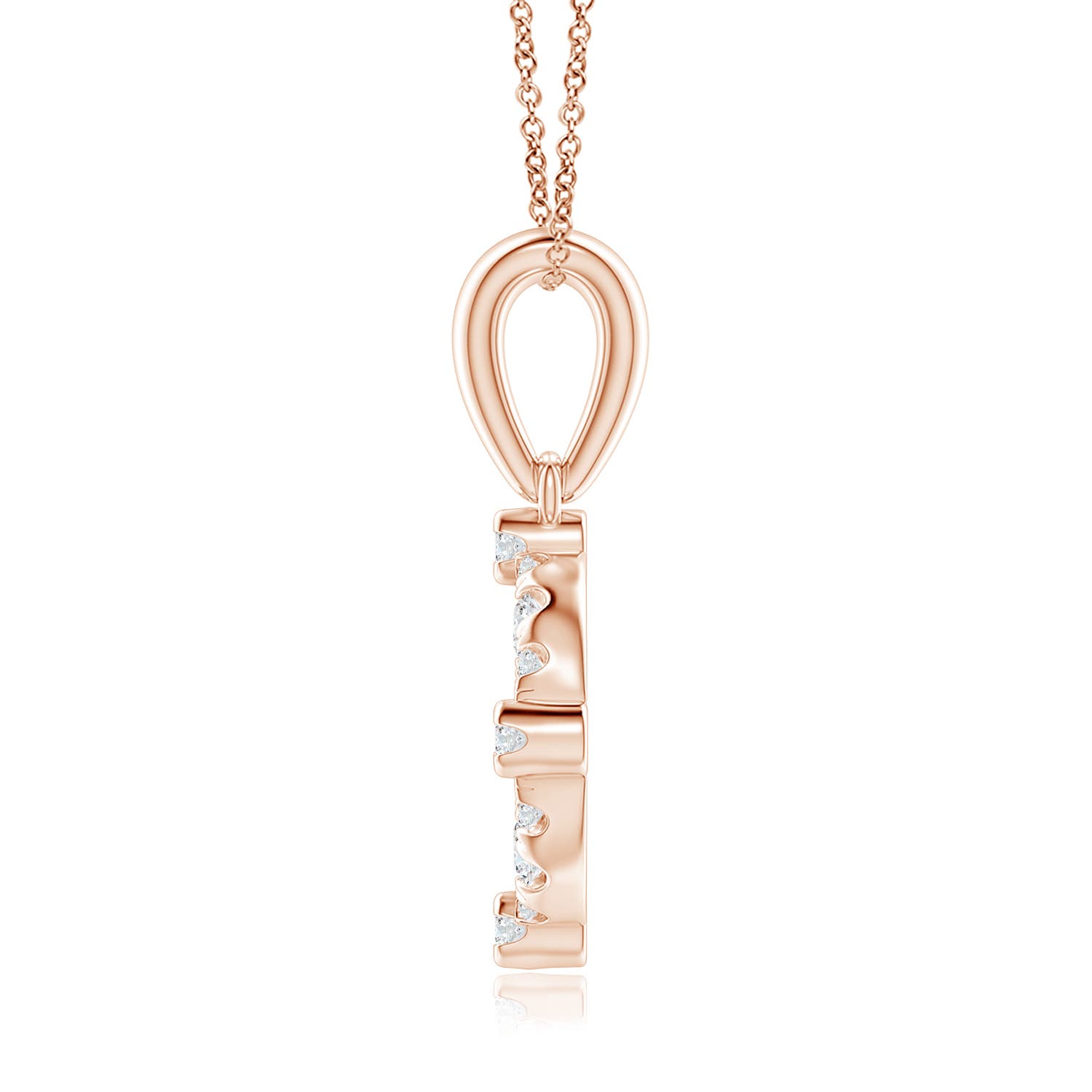 G, VS2 / 0.38 CT / 14 KT Rose Gold