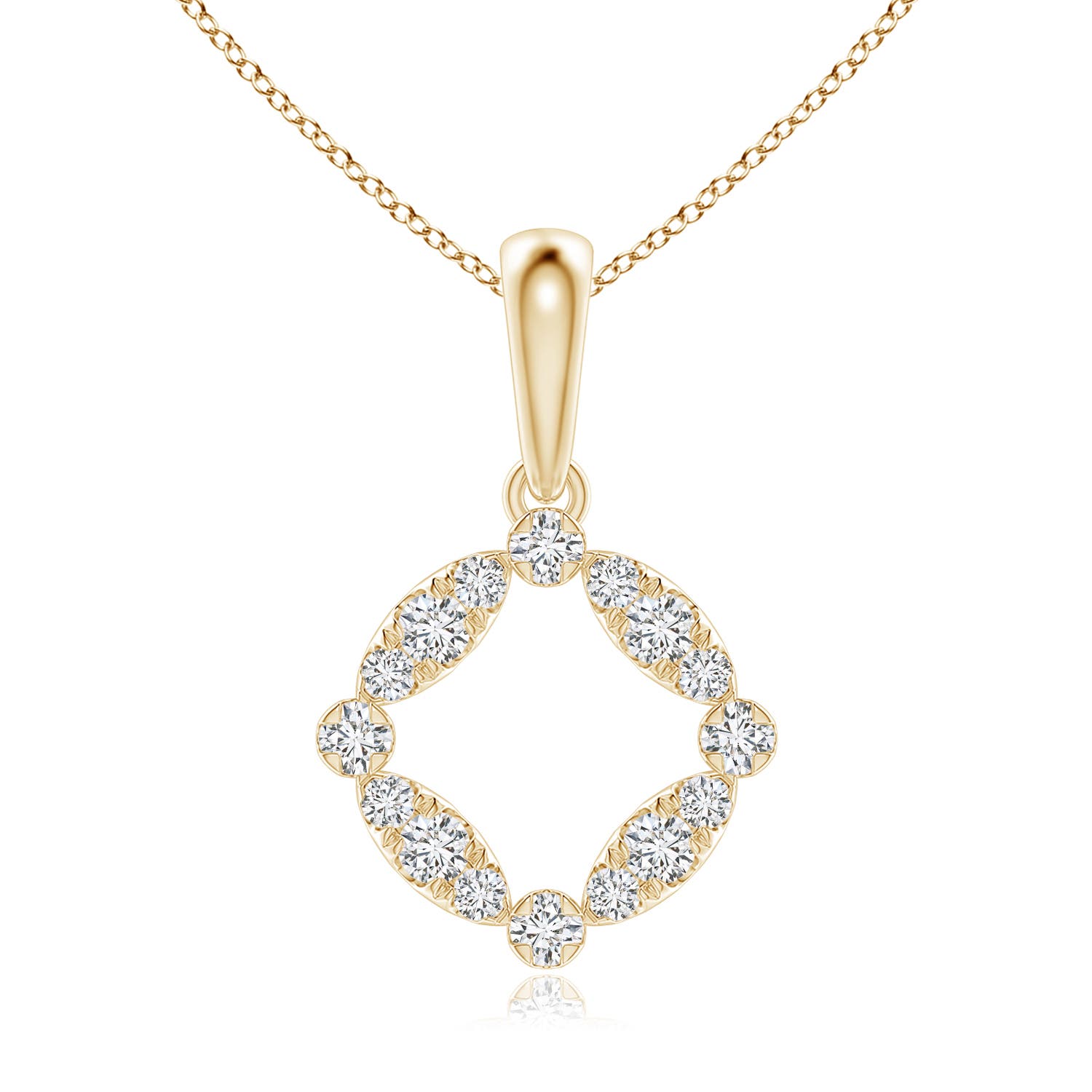 H, SI2 / 0.38 CT / 14 KT Yellow Gold