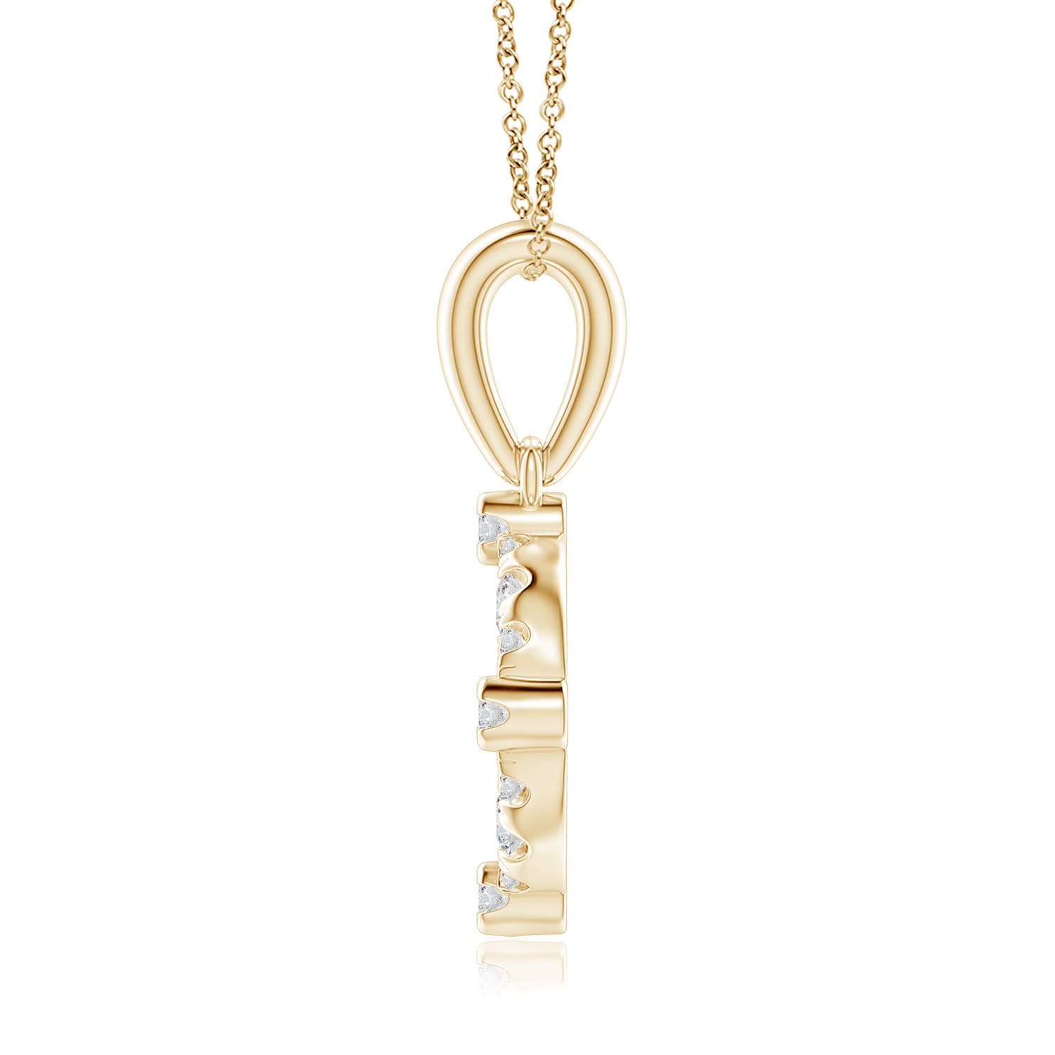 H, SI2 / 0.38 CT / 14 KT Yellow Gold