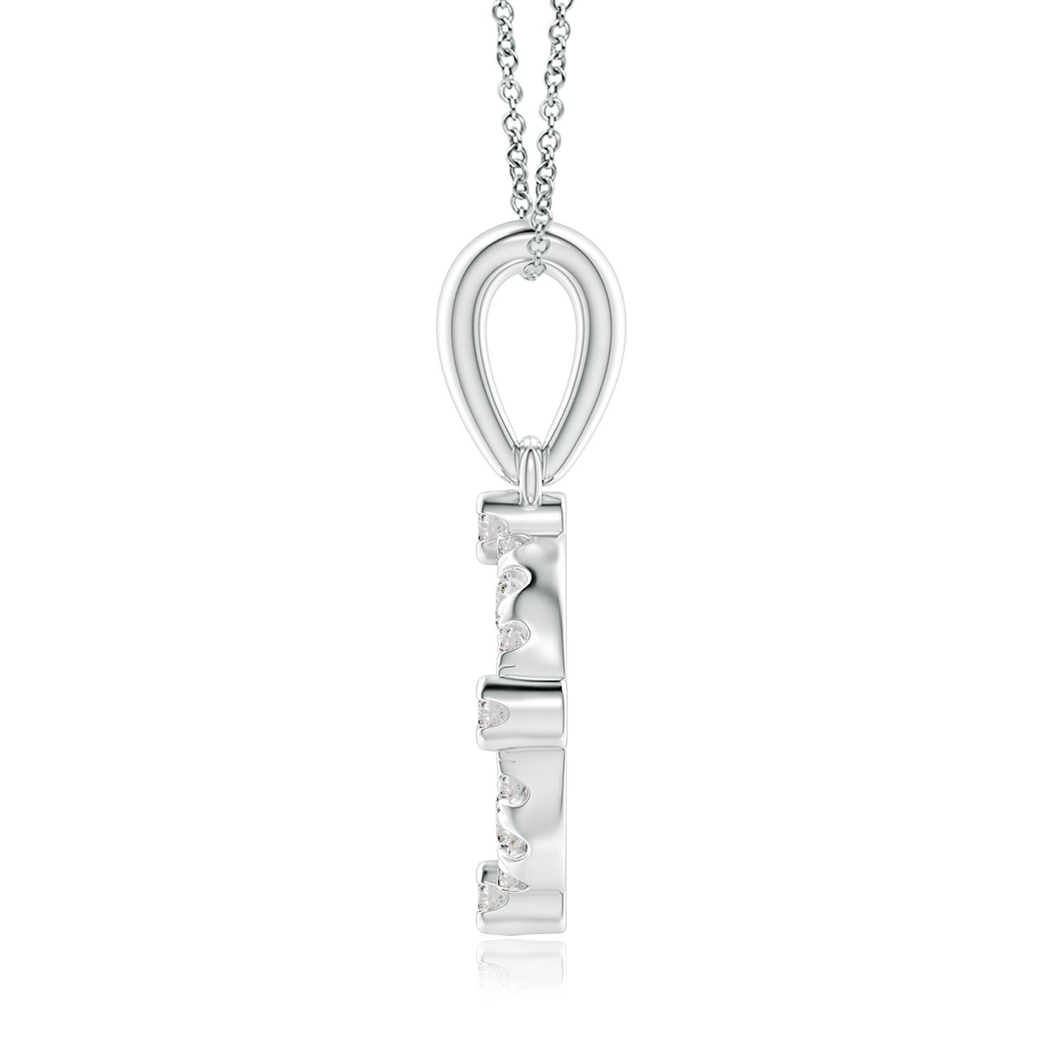 I-J, I1-I2 / 0.38 CT / 14 KT White Gold