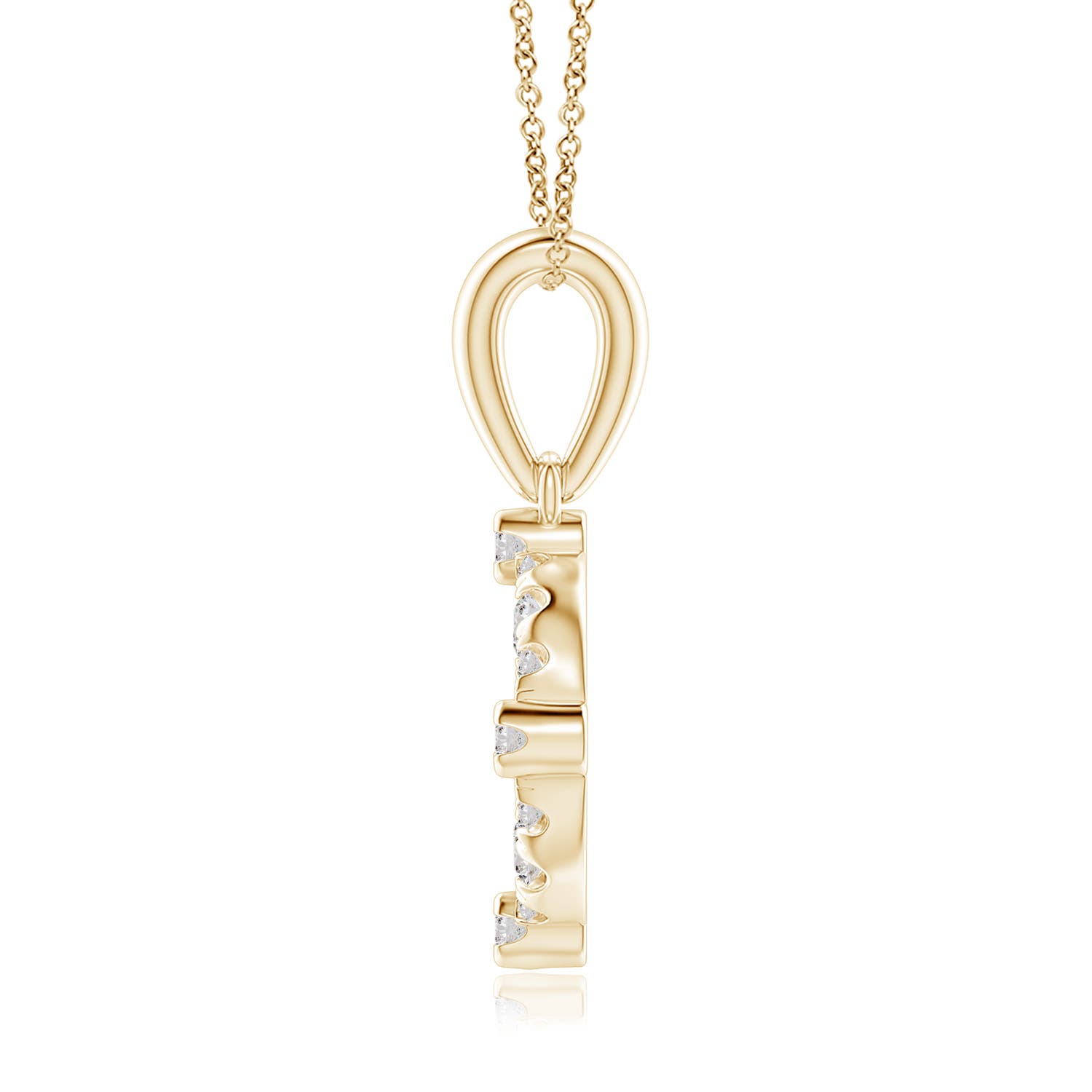 I-J, I1-I2 / 0.38 CT / 14 KT Yellow Gold