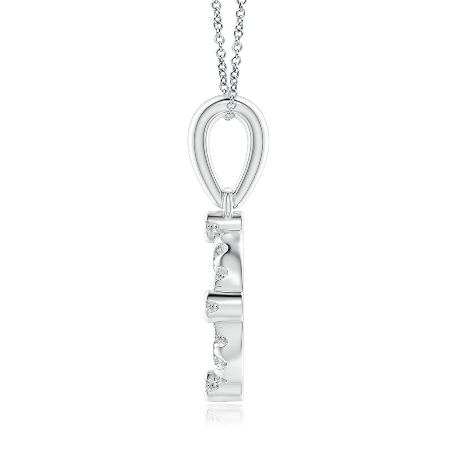 K, I3 / 0.38 CT / 14 KT White Gold