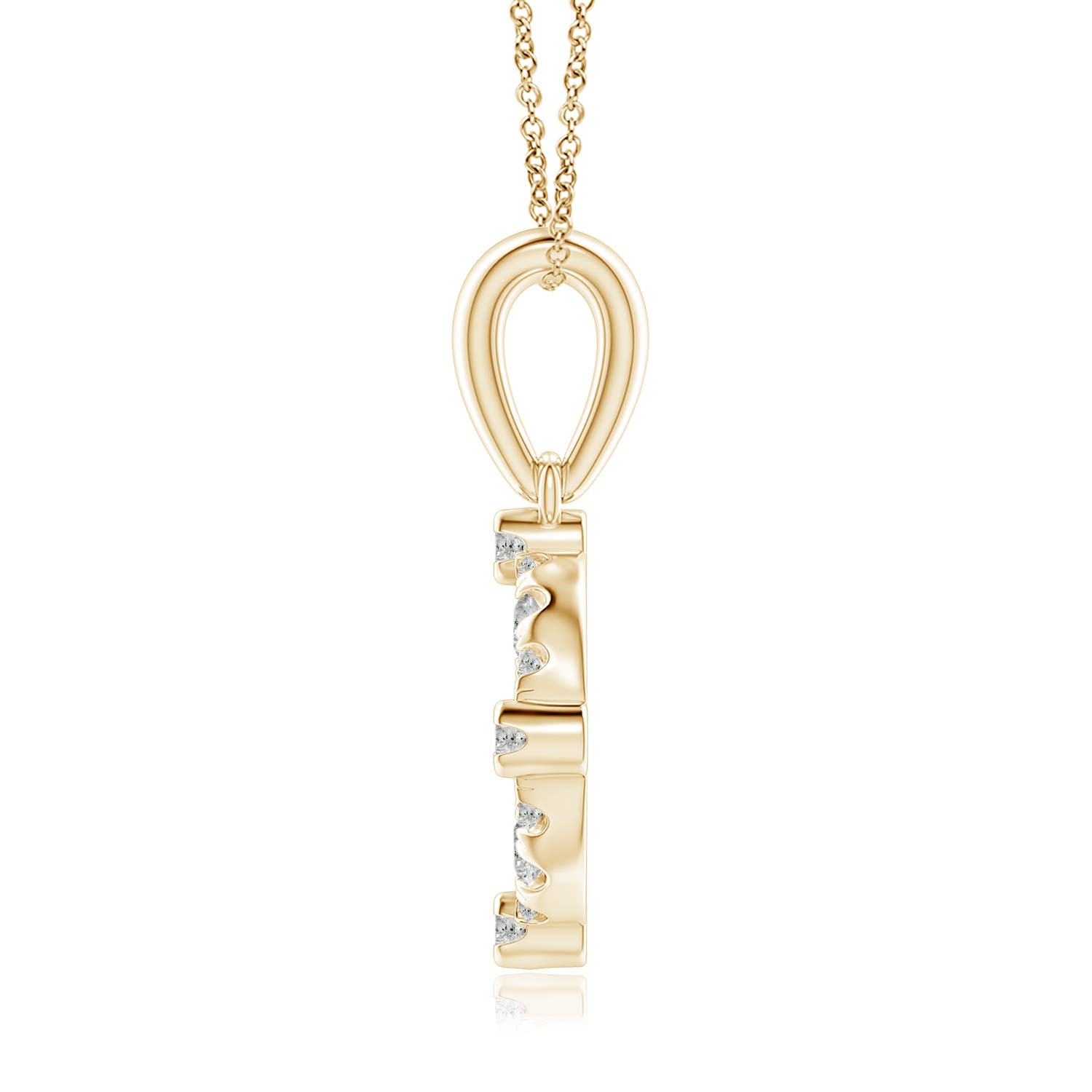 K, I3 / 0.38 CT / 14 KT Yellow Gold