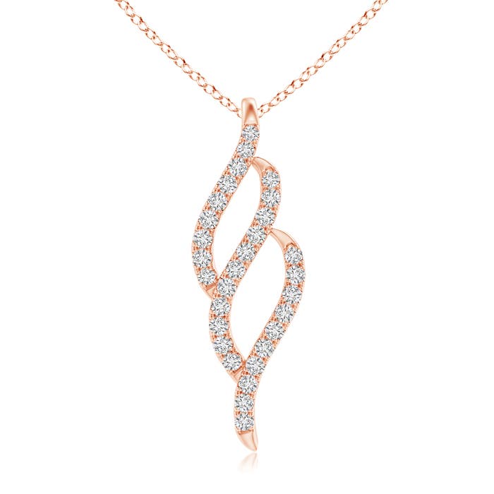 H, SI2 / 0.18 CT / 14 KT Rose Gold