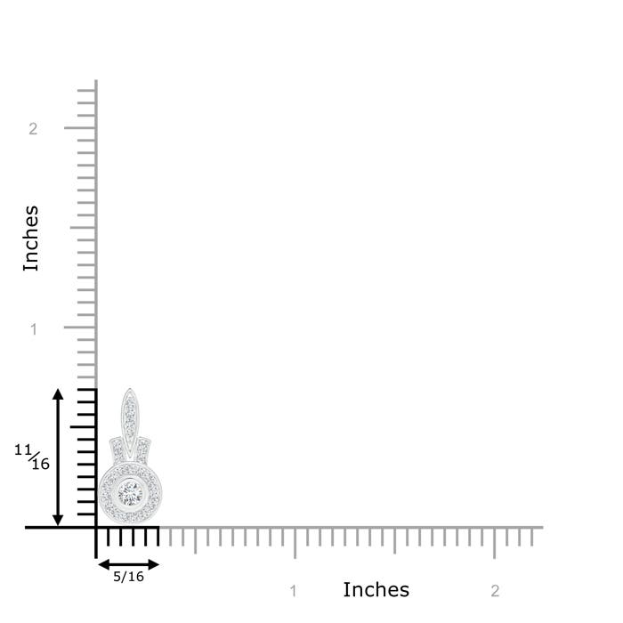 G, VS2 / 0.22 CT / 14 KT White Gold