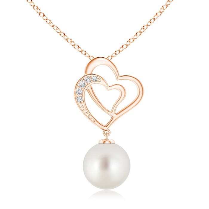 AAA - South Sea Cultured Pearl / 7.25 CT / 14 KT Rose Gold