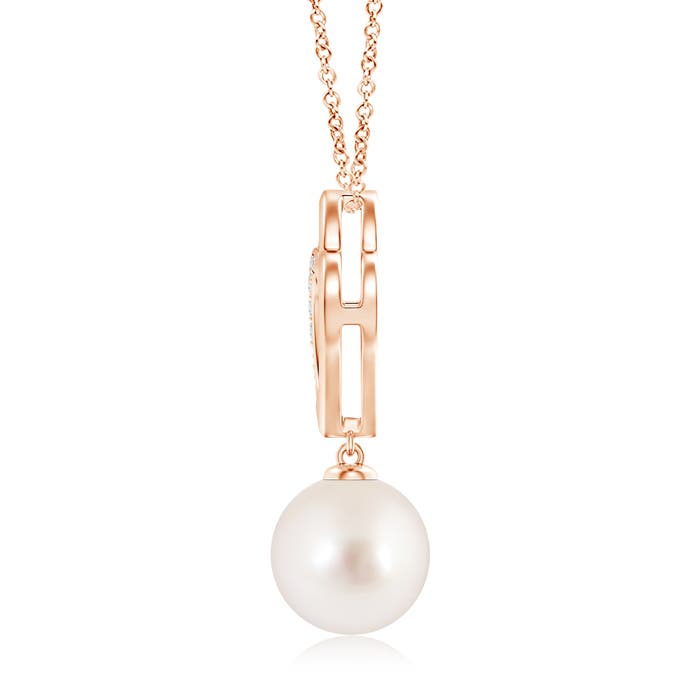 AAAA - South Sea Cultured Pearl / 7.25 CT / 14 KT Rose Gold