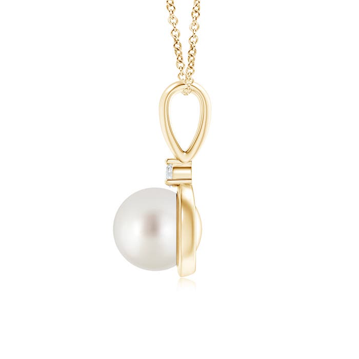 AAA - South Sea Cultured Pearl / 5.32 CT / 14 KT Yellow Gold