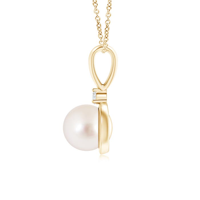 AAAA - South Sea Cultured Pearl / 5.32 CT / 14 KT Yellow Gold