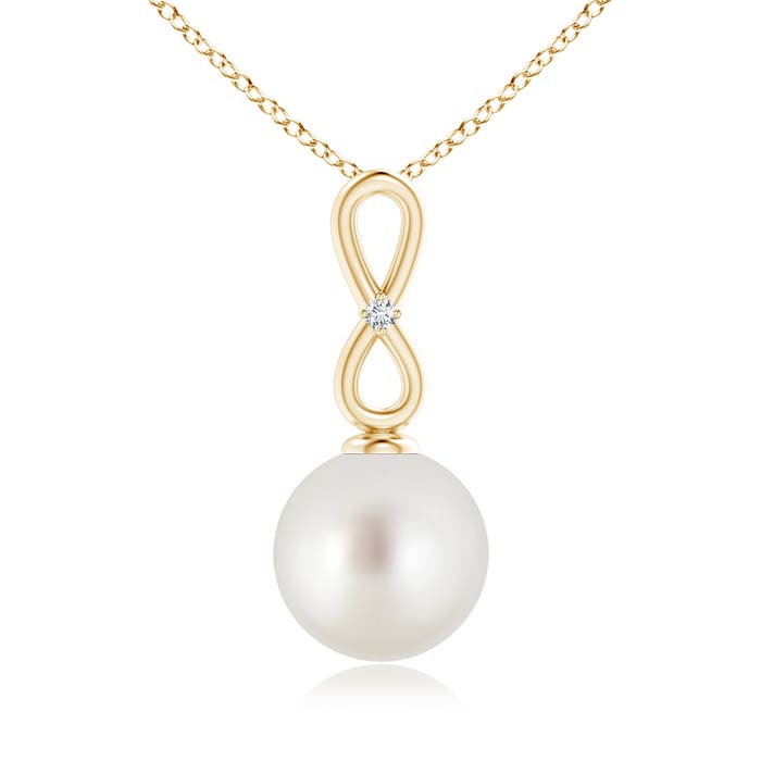 AAA - South Sea Cultured Pearl / 7.21 CT / 14 KT Yellow Gold