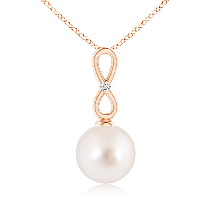 AAAA - South Sea Cultured Pearl / 7.21 CT / 14 KT Rose Gold