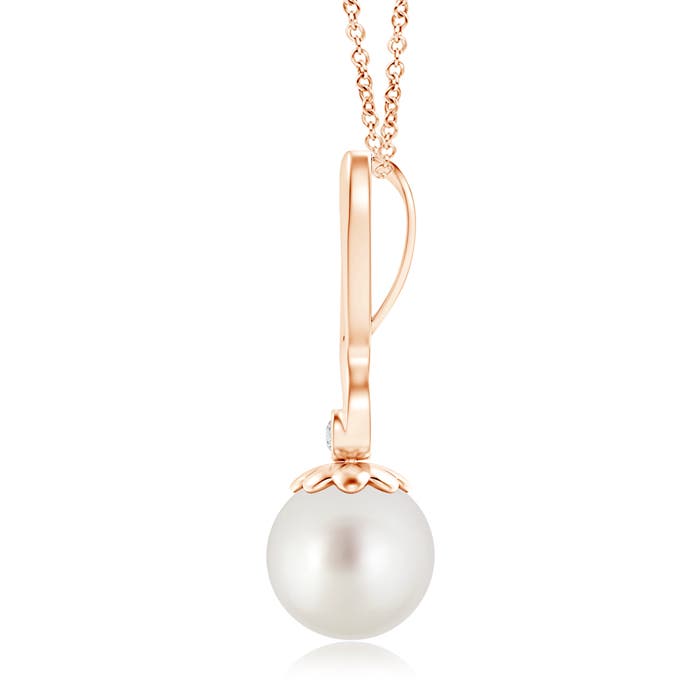 AAA - South Sea Cultured Pearl / 7.24 CT / 14 KT Rose Gold