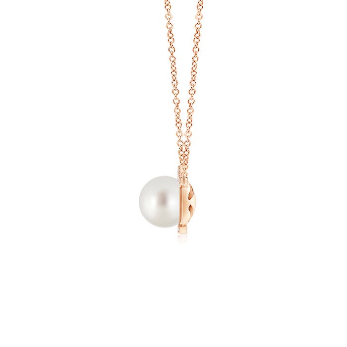 AAA - South Sea Cultured Pearl / 7.56 CT / 14 KT Rose Gold