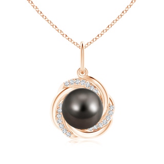 Round AAA Tahitian Cultured Pearl