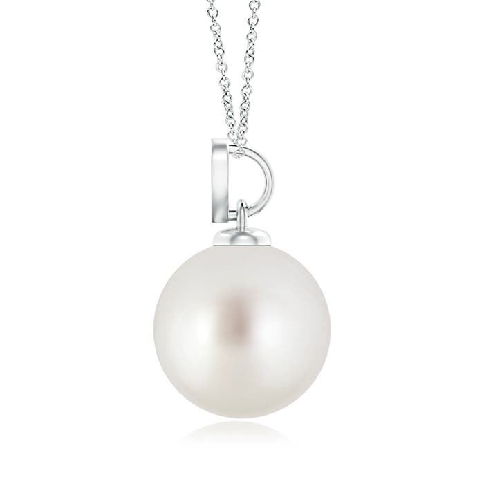 AAA - South Sea Cultured Pearl / 5.3 CT / 14 KT White Gold