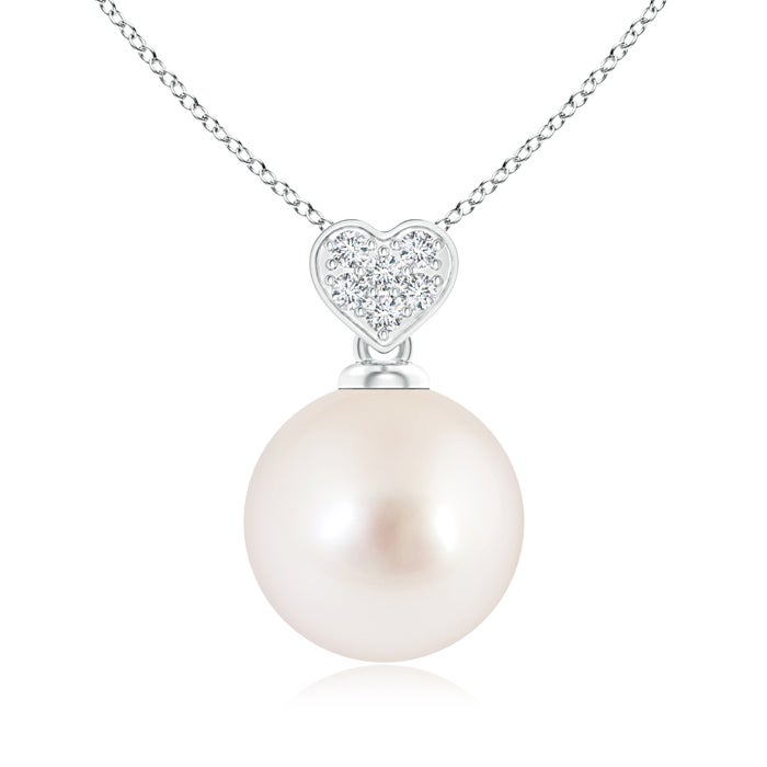 South Sea Pearl Pendant with Heart-Shaped Bale - Main Image