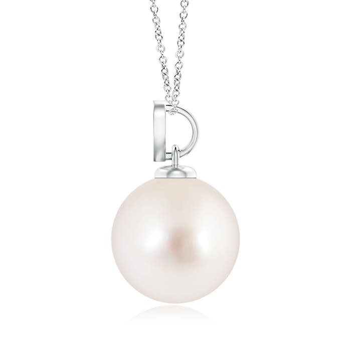 AAAA - South Sea Cultured Pearl / 5.3 CT / 14 KT White Gold