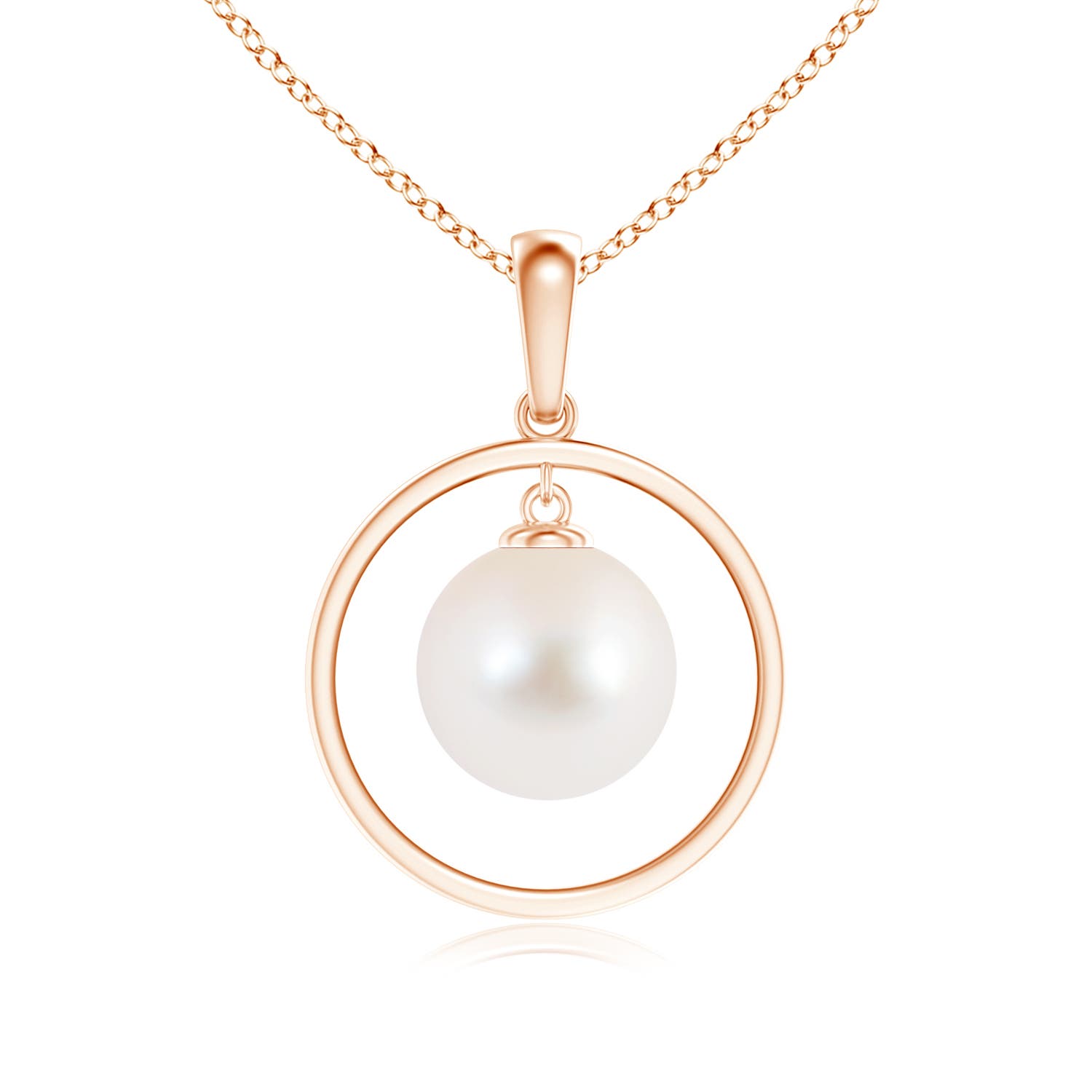 AAA - Freshwater Cultured Pearl / 5.25 CT / 14 KT Rose Gold