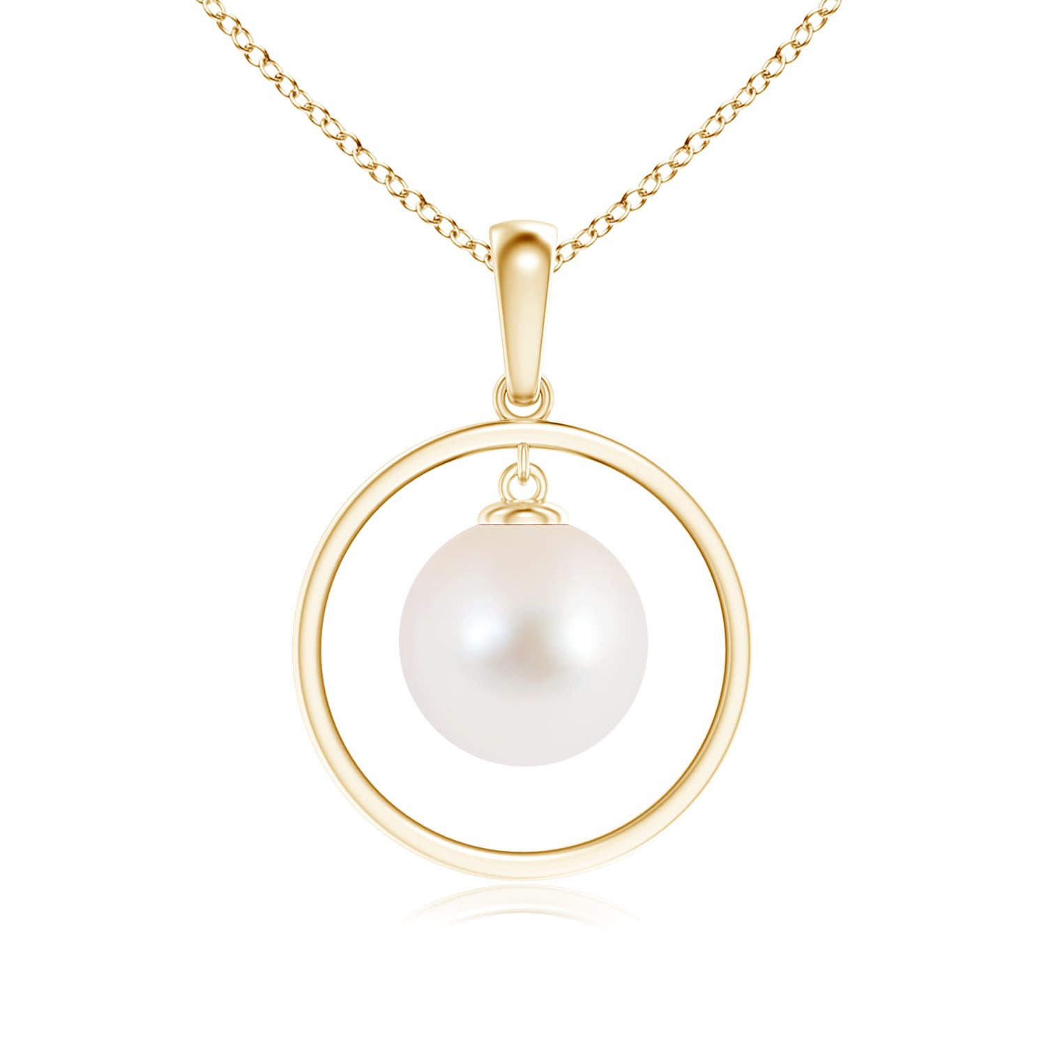 AAA - Freshwater Cultured Pearl / 5.25 CT / 14 KT Yellow Gold