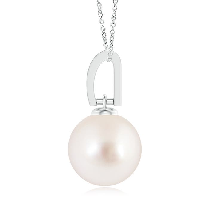 AAAA - South Sea Cultured Pearl / 7.25 CT / 14 KT White Gold