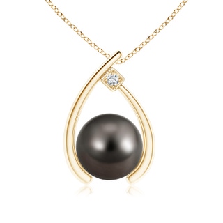 Round AAA Tahitian Cultured Pearl