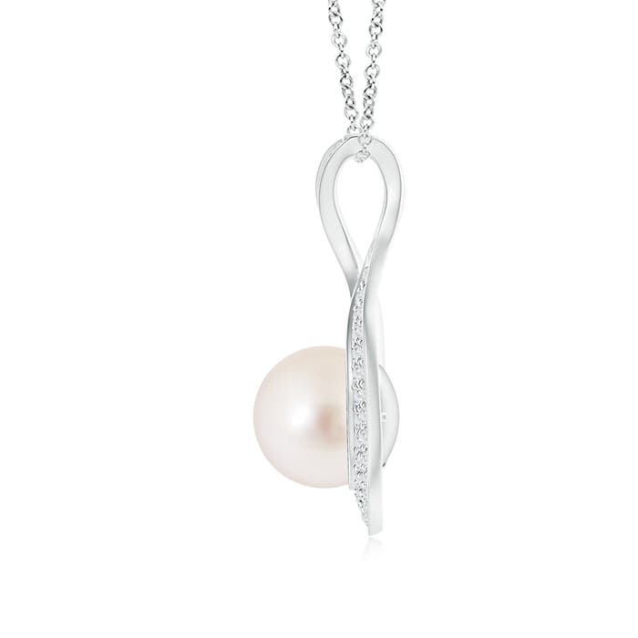 AAAA - South Sea Cultured Pearl / 5.92 CT / 14 KT White Gold