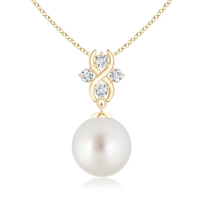 AAA - South Sea Cultured Pearl / 7.38 CT / 14 KT Yellow Gold