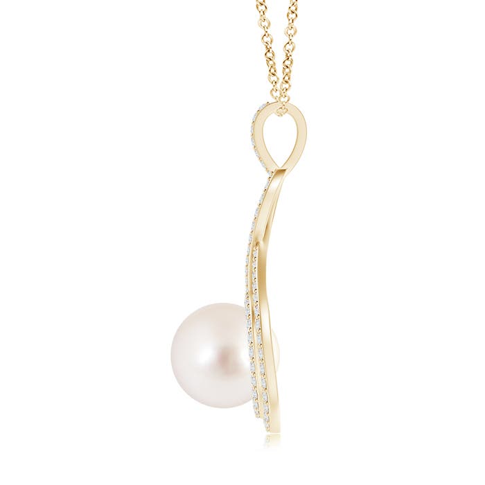 AAAA - South Sea Cultured Pearl / 7.79 CT / 14 KT Yellow Gold