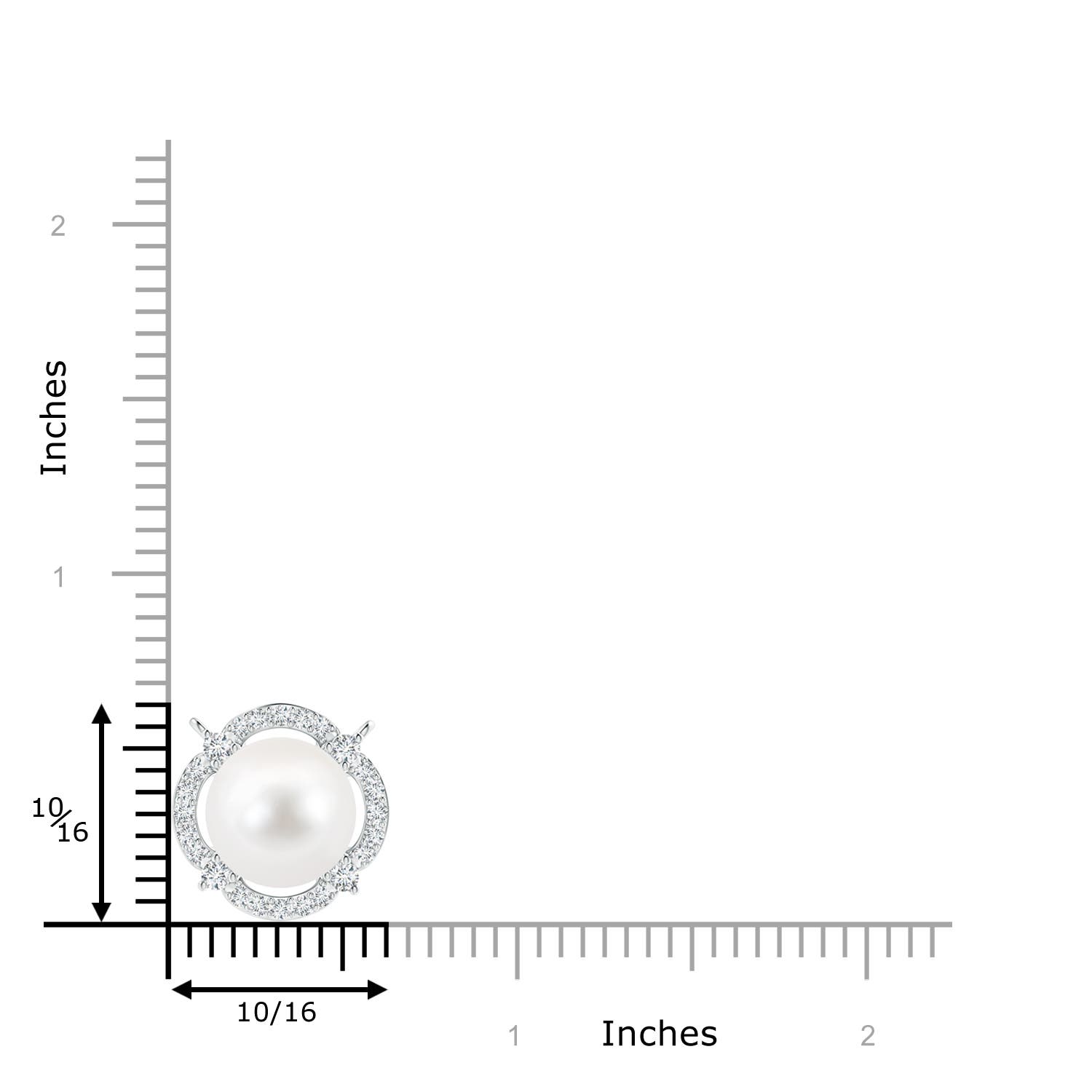 AA / 7.54 CT / 14 KT White Gold