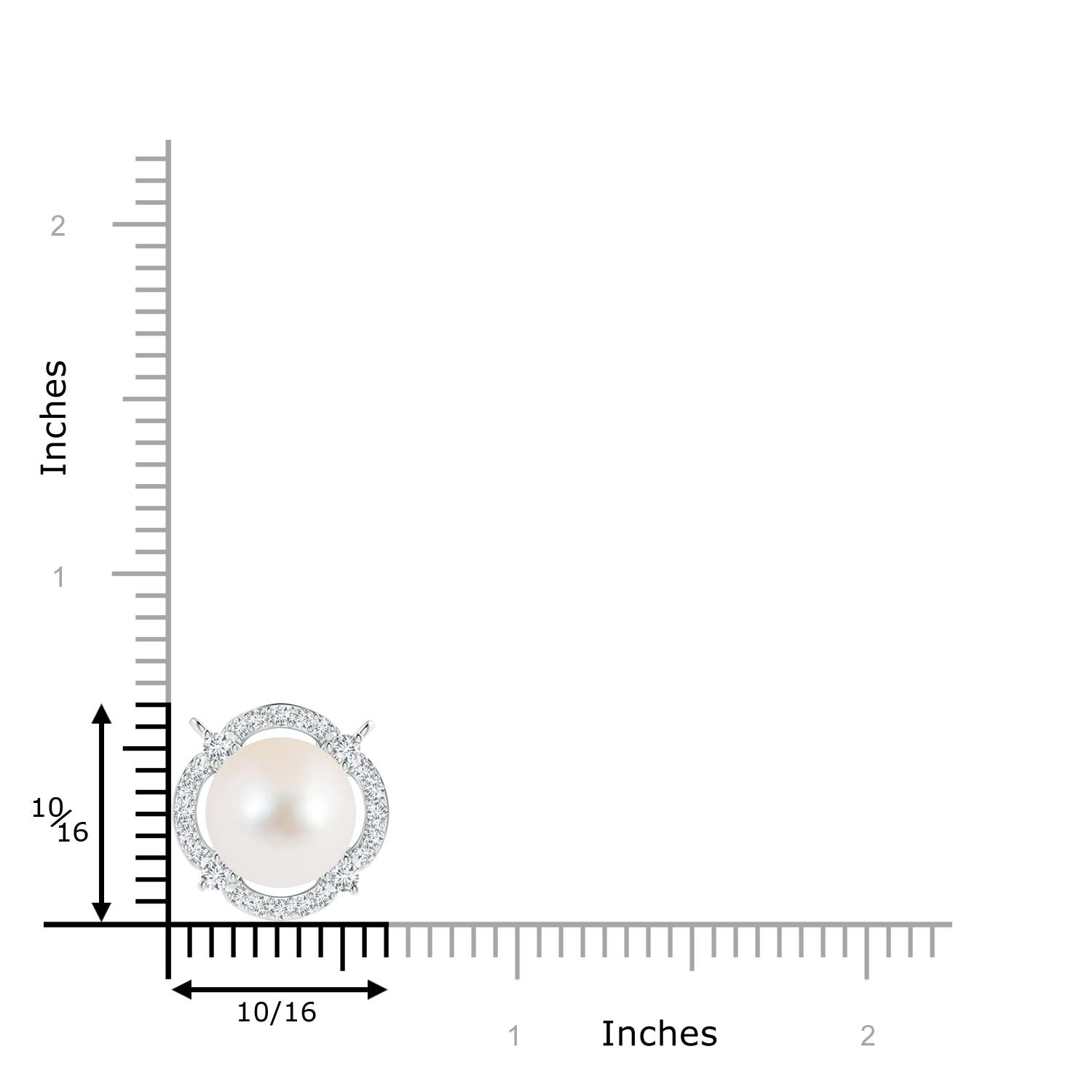 AAA / 7.54 CT / 14 KT White Gold