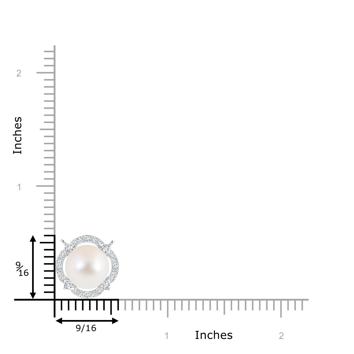 AAA / 5.51 CT / 14 KT White Gold