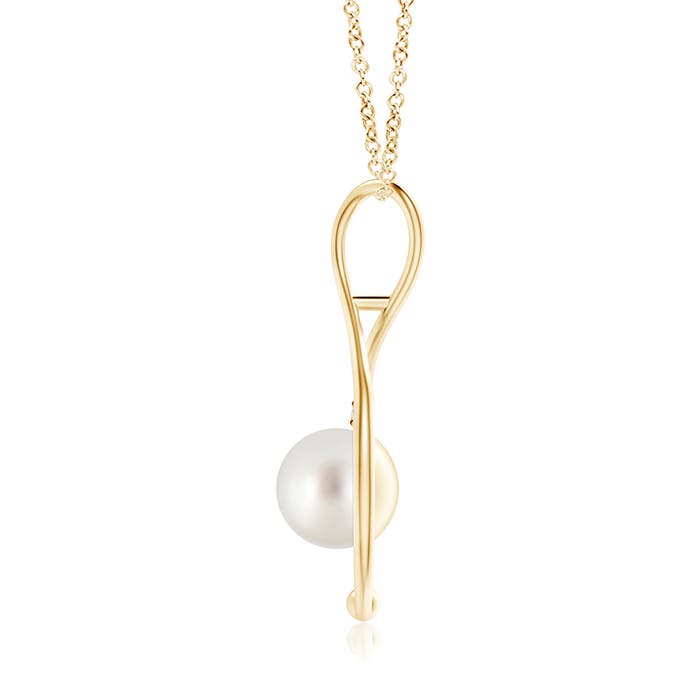 AAA - South Sea Cultured Pearl / 7.23 CT / 14 KT Yellow Gold