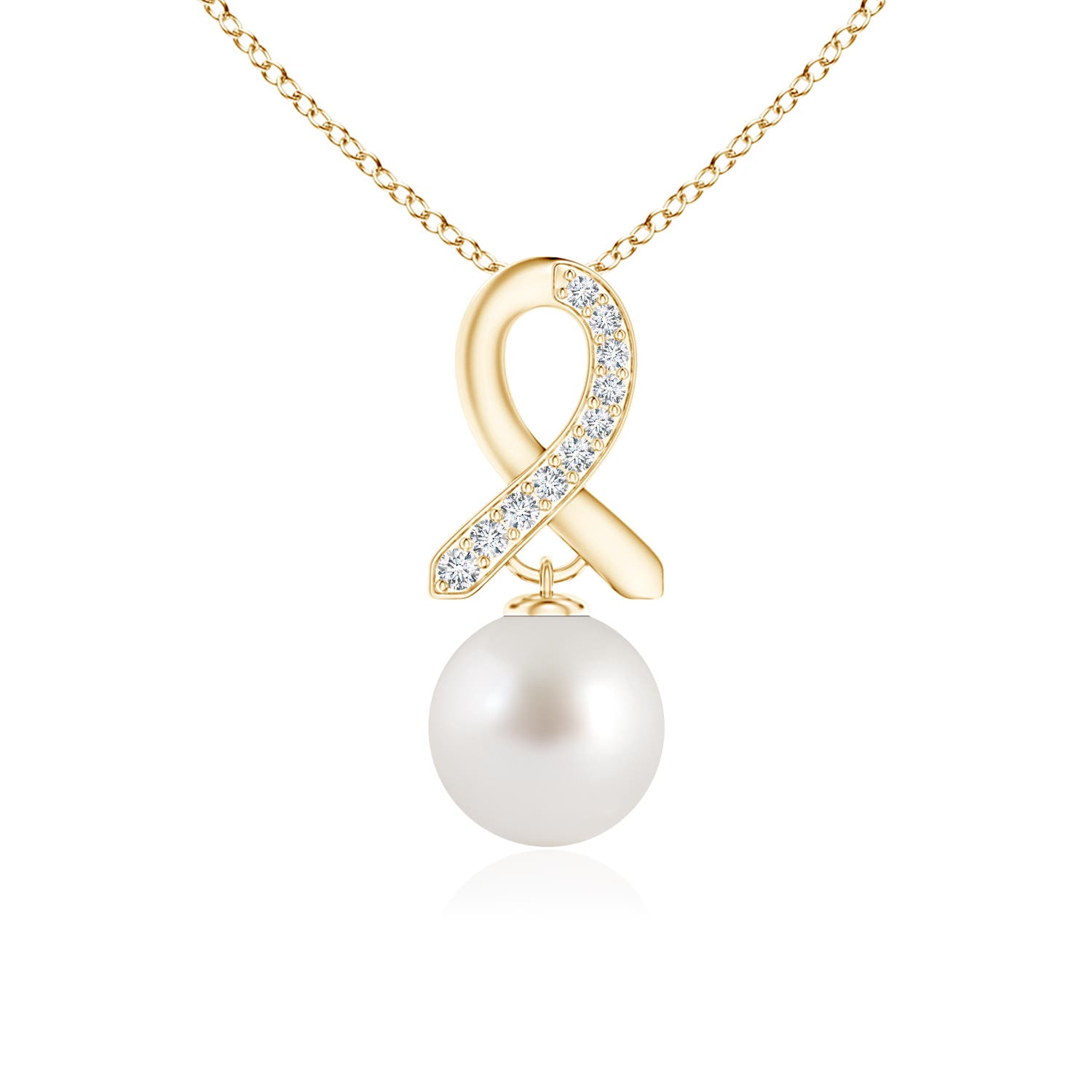 AAA - South Sea Cultured Pearl / 7.28 CT / 14 KT Yellow Gold