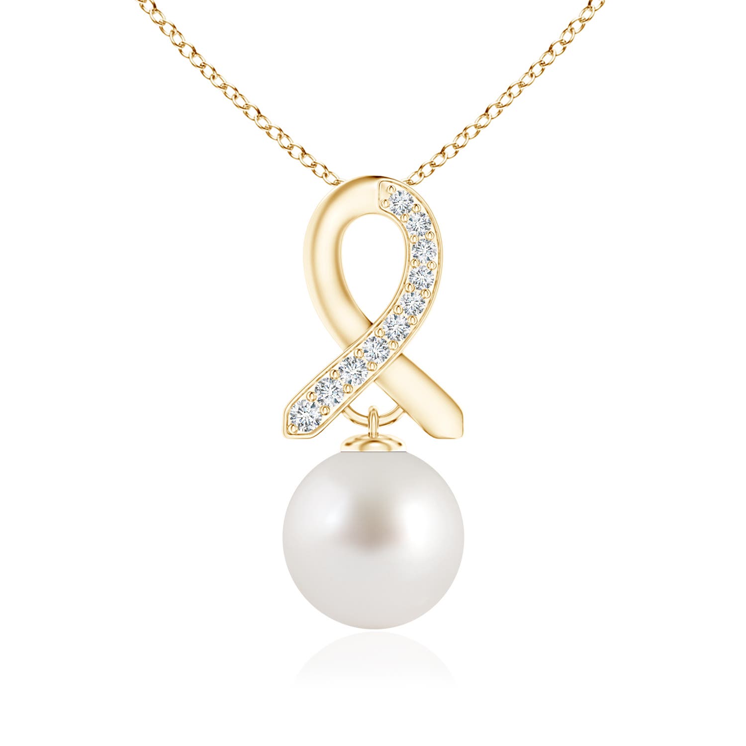 AAA - South Sea Cultured Pearl / 9.7 CT / 14 KT Yellow Gold