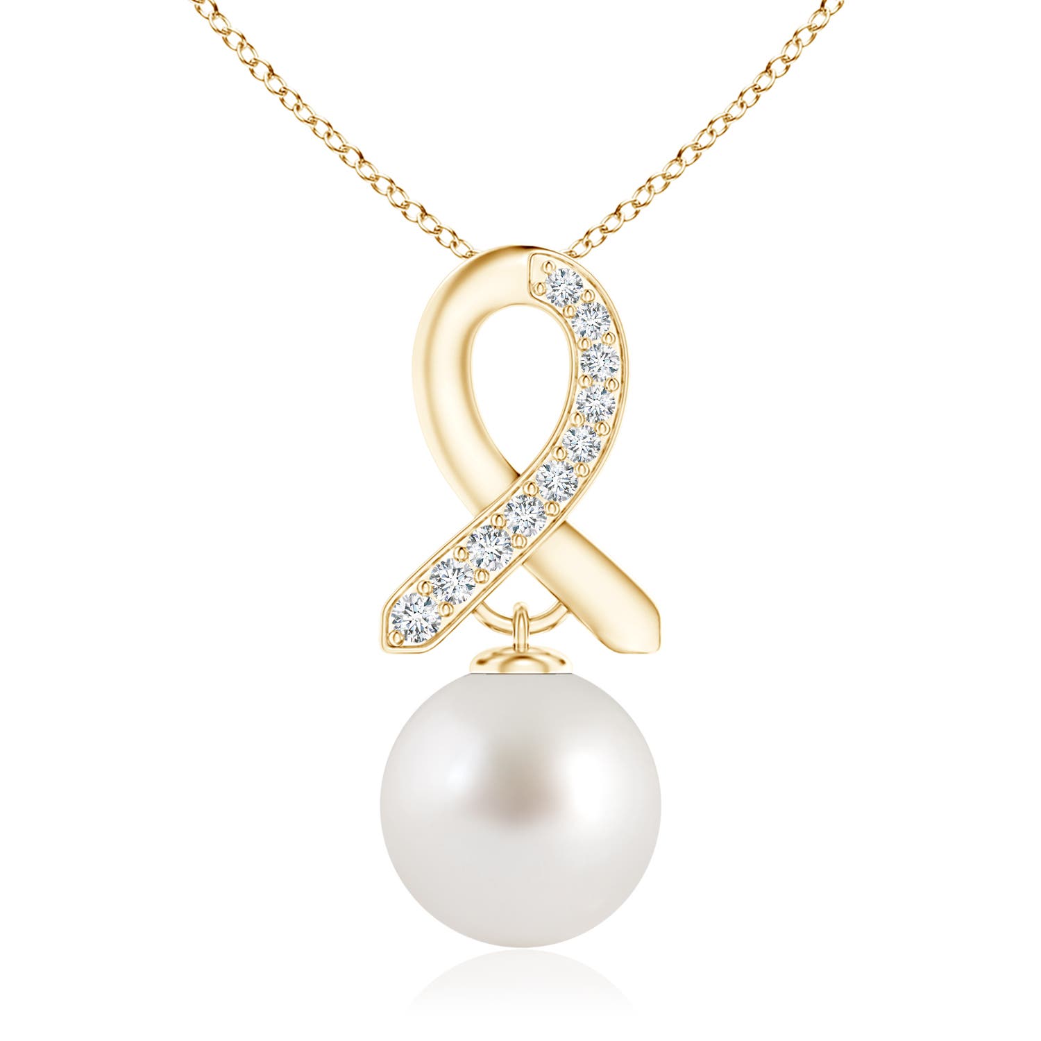 AAA - South Sea Cultured Pearl / 12.62 CT / 14 KT Yellow Gold