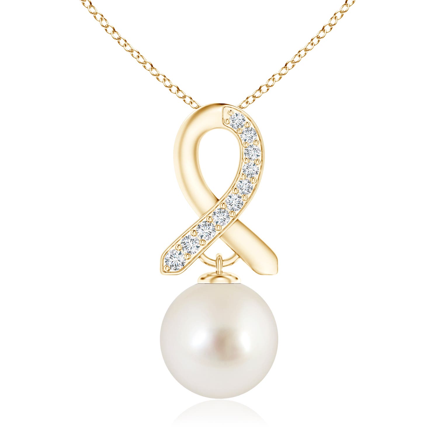 AAAA - South Sea Cultured Pearl / 12.62 CT / 14 KT Yellow Gold