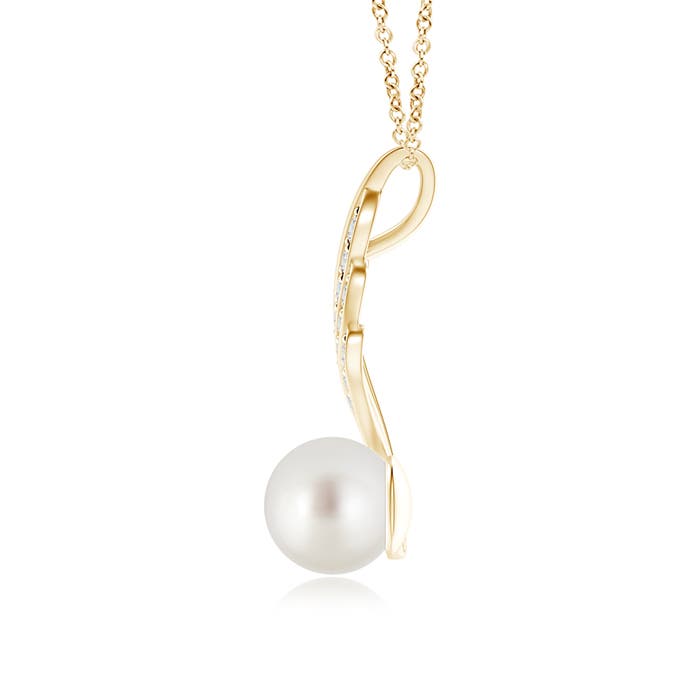 AAA - South Sea Cultured Pearl / 5.66 CT / 14 KT Yellow Gold