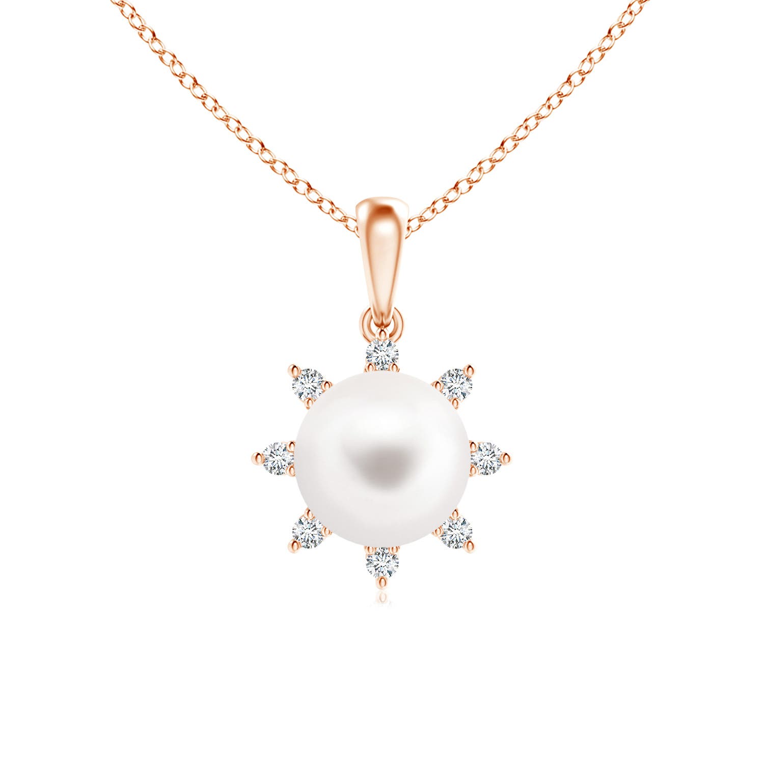 AA / 3.81 CT / 14 KT Rose Gold